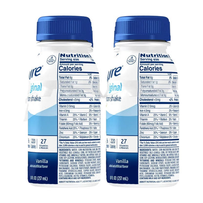 Ensure Original Nutrition Shake Vanilla Ready to Drink Nutrition Shake 8 fl oz Cans Case of 24