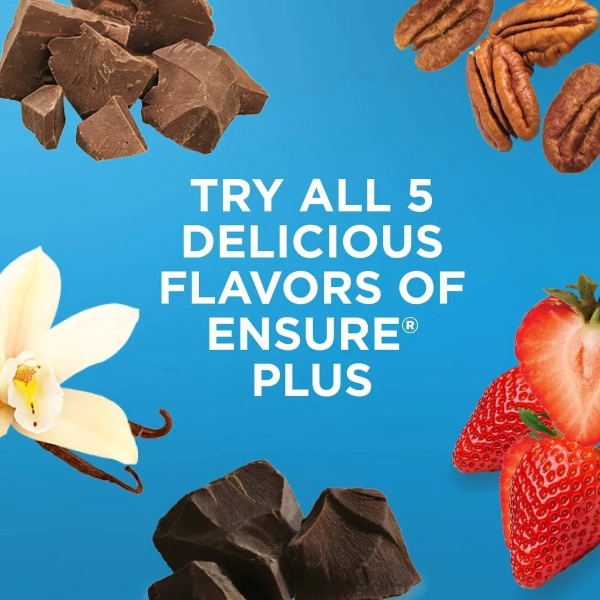 Ensure Plus Nutrition Shake Strawberry Non-Caffeinated - 8 fl oz/6pk: Kosher, Halal, Gluten-Free, Milk Protein
