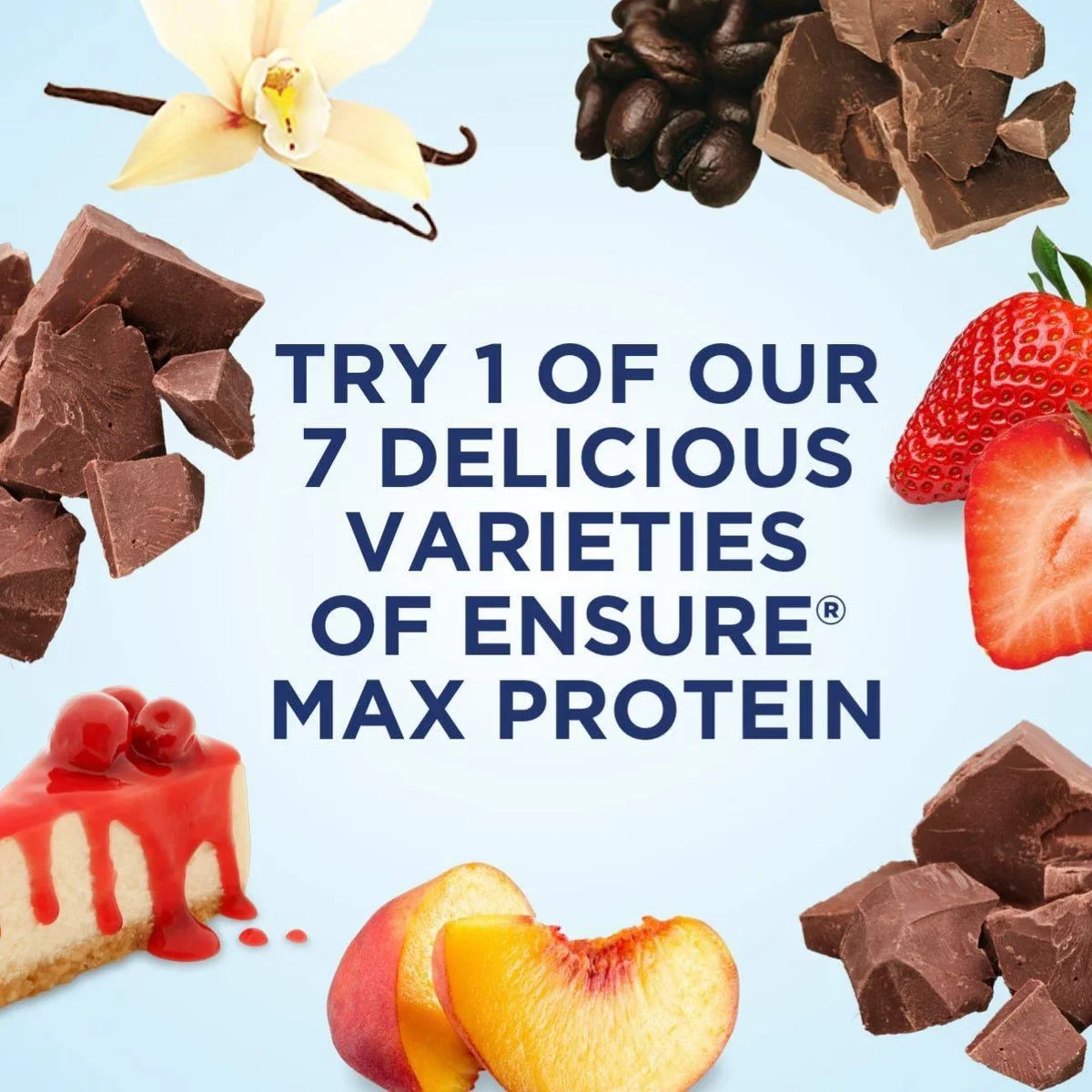 Ensure Max Protein Nutrition Shake Cafe Mocha Caffeinated - 30g Protein - 11 fl oz/4pk: Gluten-Free, Kosher, Halal, Meal Replacement
