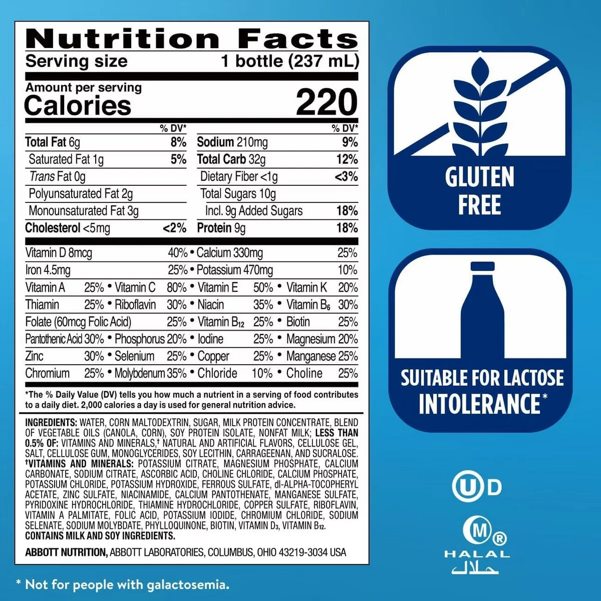 Ensure Original Nutrition Shake, Butter Pecan, 8 oz, Case of 24