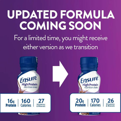 Ensure High Protein Shake Milk Chocolate Non-Caffeinated - 6ct/48 fl oz