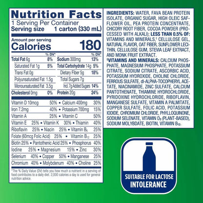 Ensure Plant-Based Protein Nutrition Shake, Chocolate, 11 fl oz, 12 Count