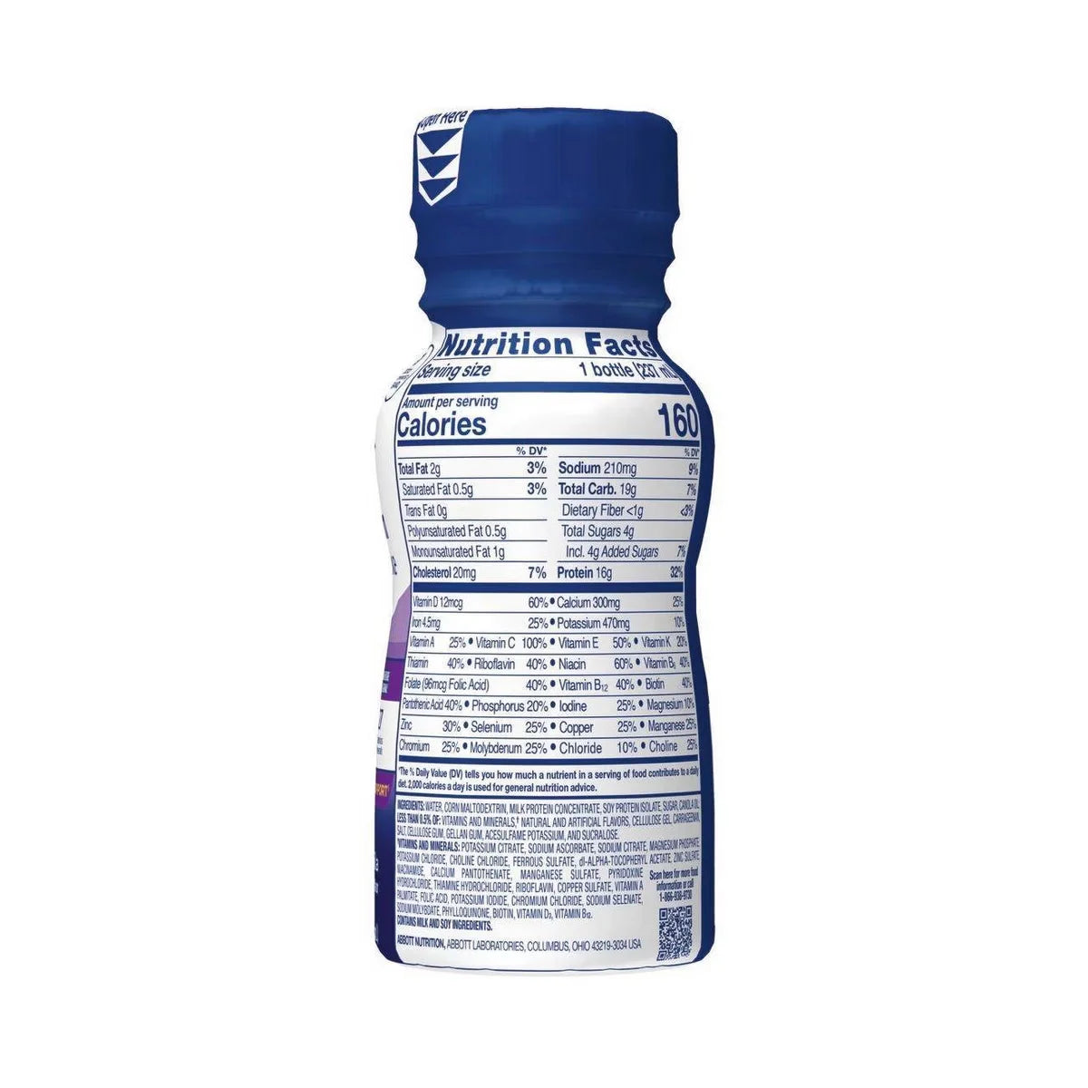 Ensure High Protein Shake Vanilla Non-Caffeinated - 6ct/48 fl oz: Kosher, Halal, Gluten-Free, Lactose Sensitivity