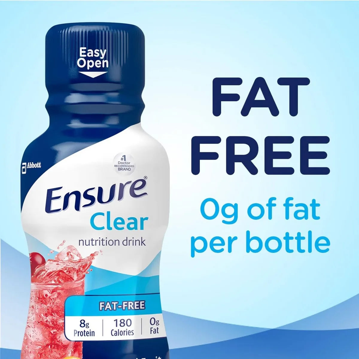 Ensure Clear Nutrition Drink Bottles Mixed Fruit, 10 fl oz, 4 Count