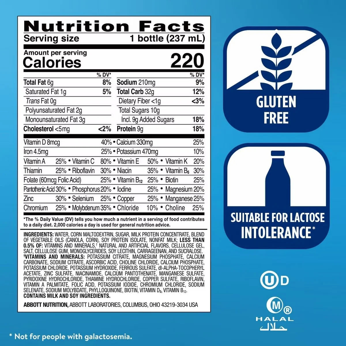 Ensure Original Nutrition Shake, Vanilla, 8 fl. oz., 24 Count