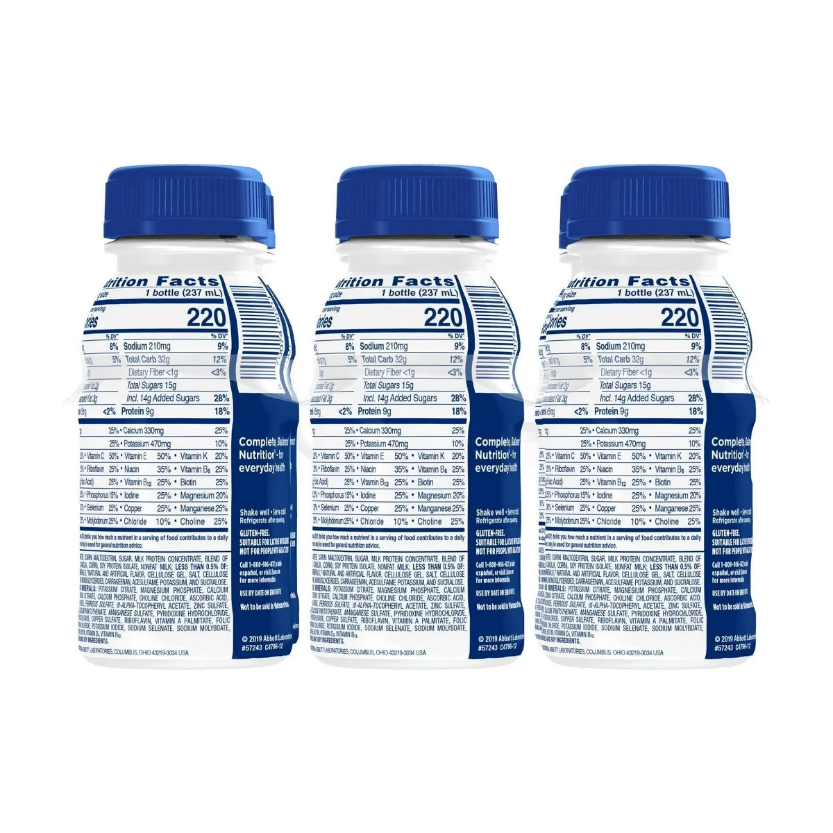 Ensure Original Nutrition Shake Vanilla Ready to Drink Nutrition Shake 8 fl oz Cans Case of 24