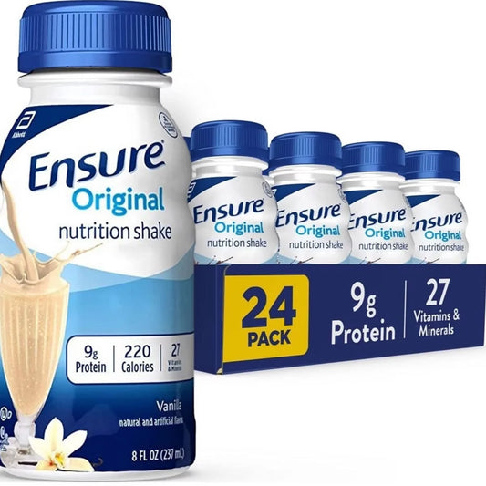Ensure Original Nutrition Shake, Vanilla, 8 fl. oz., 24 Count