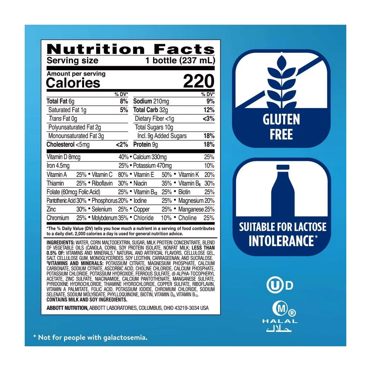 Ensure Original Nutrition Shake Vanilla Ready to Drink Nutrition Shake 8 fl oz Cans Case of 24