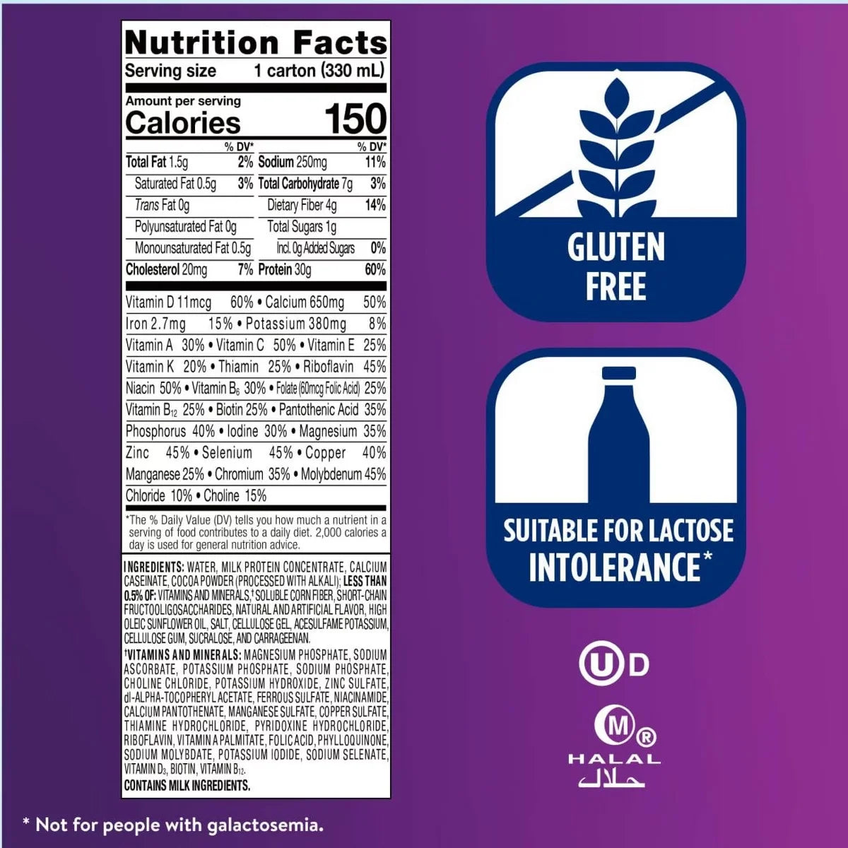 Ensure Max Protein Nutrition Shake, Milk Chocolate Flavor, Ready-to-Drink Protein Beverage, 11 oz Bottles, 4 Count