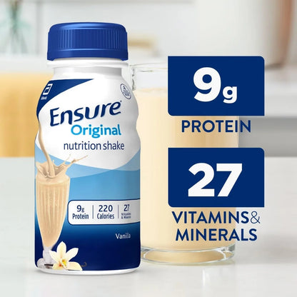 Ensure Original Nutrition Shake, Vanilla, 8 fl. oz., 24 Count