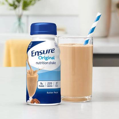 Ensure Original Nutrition Shake, Butter Pecan, 8 oz, Case of 24